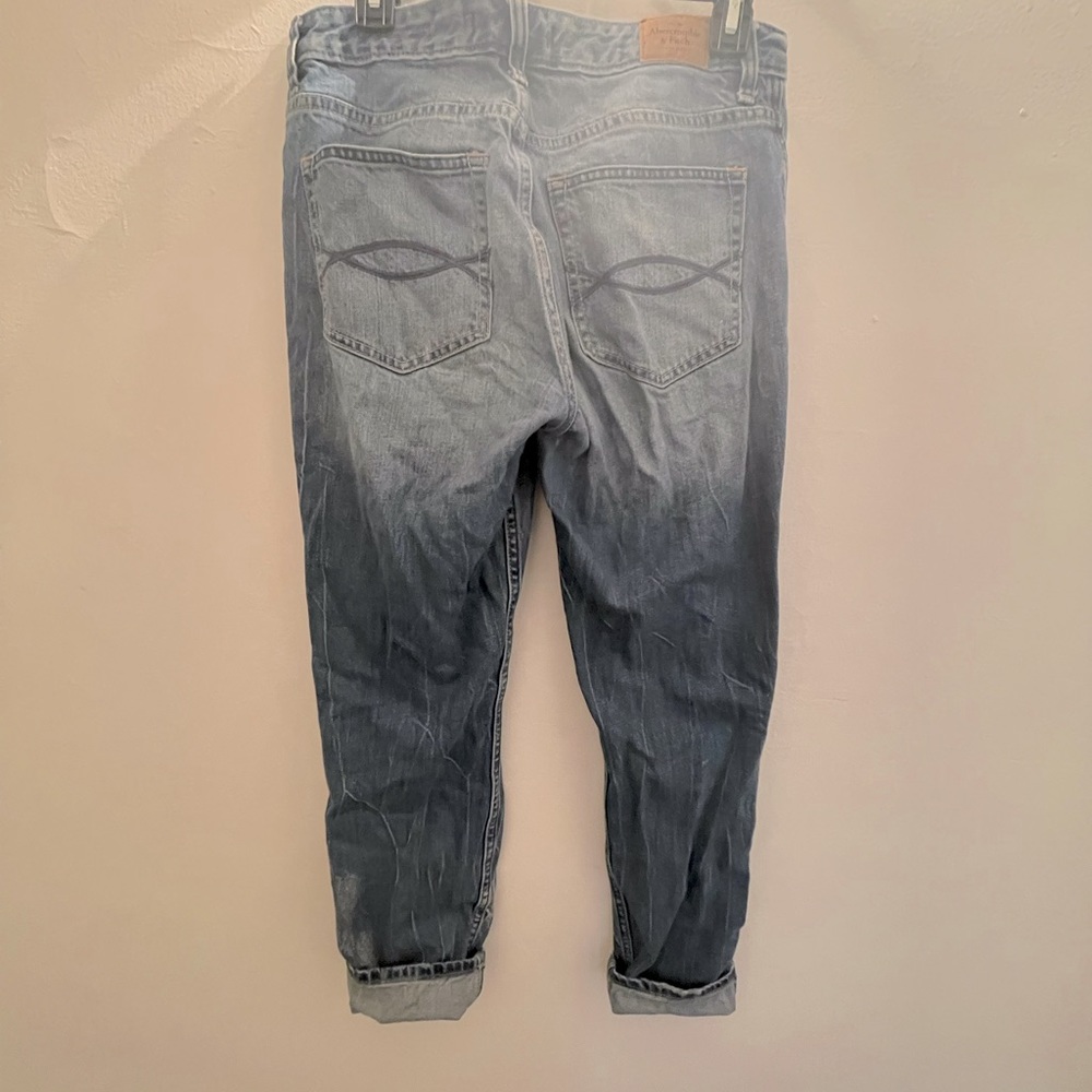 Abercrombie & Fitch High Rise Jeans Size 28 - Picture 2 of 9